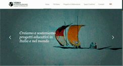 Desktop Screenshot of fondazioneverso.org